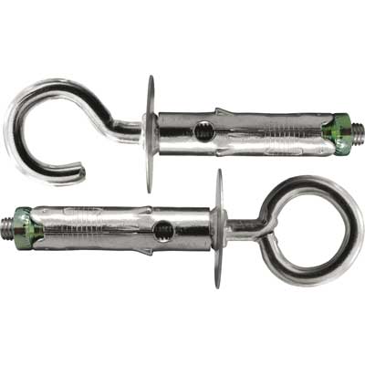 TASSELLO ACCIAIO CON OCCHIOLO Aperto - M5 mm 9x40 pz. 6. Prezzo per Pezzo.