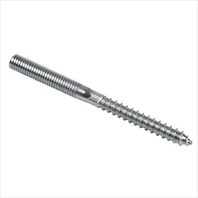 VITE A DOPPIO FILETTO mm 8x100 - pz. 10. Prezzo per Pezzo.