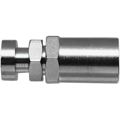 ATTACCO A BAIONETTA CON PORTAGOMMA Ø mm 6x14 pz. 1. Prezzo per Pezzo.