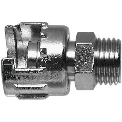 RACCORDO CON DADO FRESATO 1/4" pz. 1. Prezzo per Pezzo.