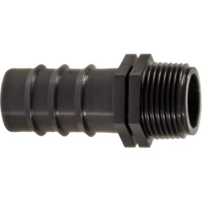 RACCORDO MASCHIO BASSA PRESSIONE Ø mm 20x1/2" pz. 4. Prezzo per Pezzo.